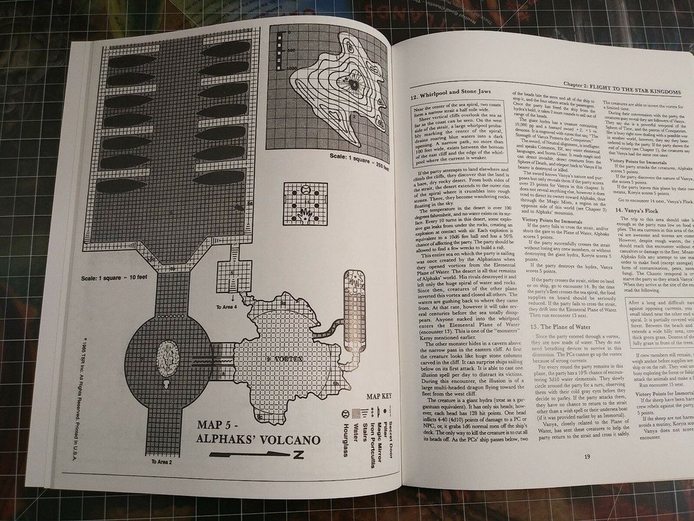 M1 Into the Maelstrom [Staple Bound] Dungeons & Dragons AD&D D&D