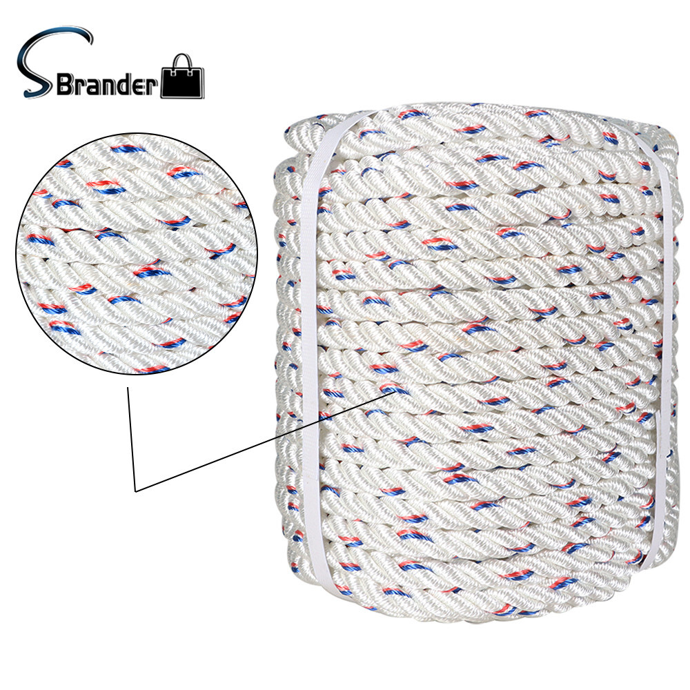 5/8"x 150' Double Braid Polyester Arborist Bull Rope Tree Rigging Line