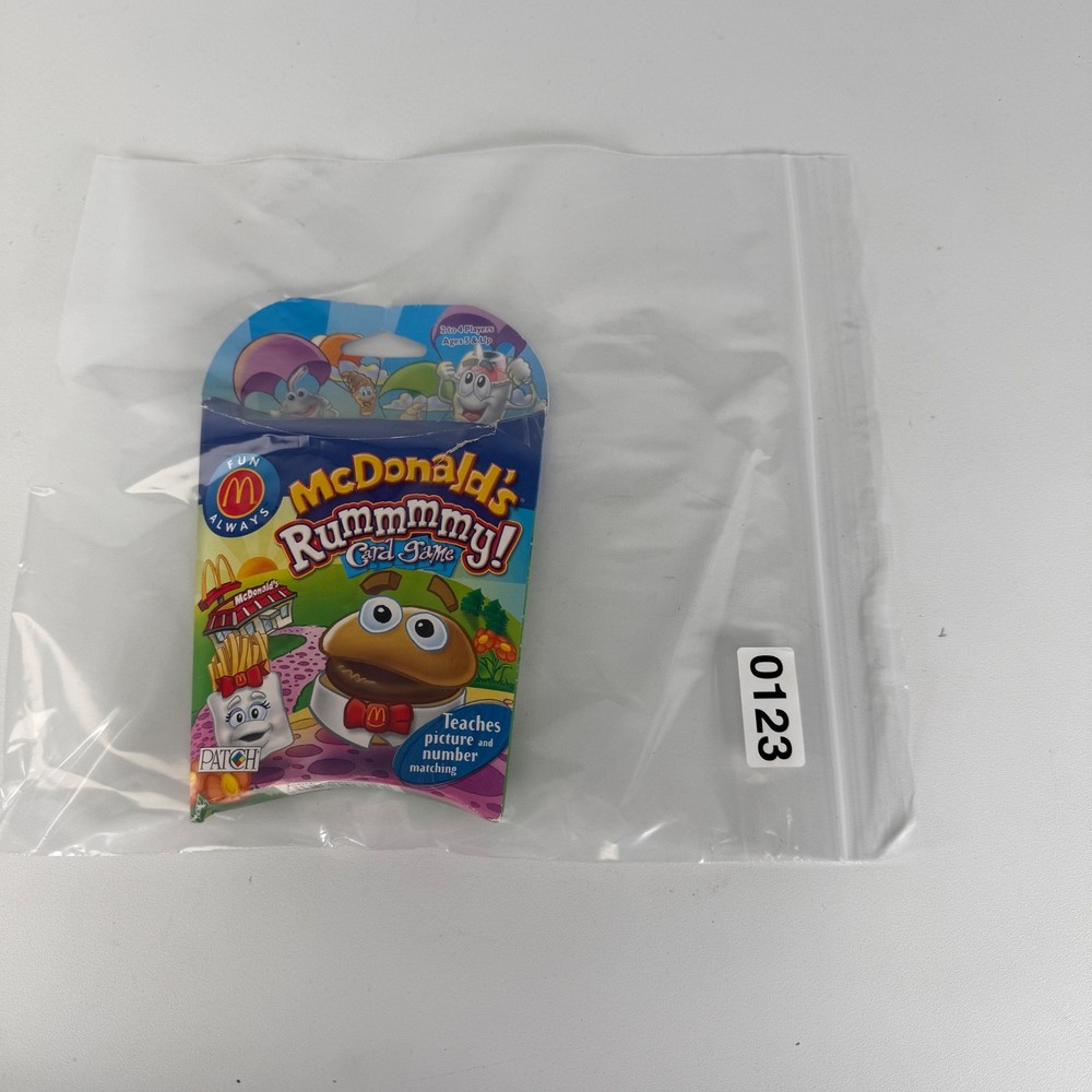 McDonald’s Rummmmy Card Game 2001