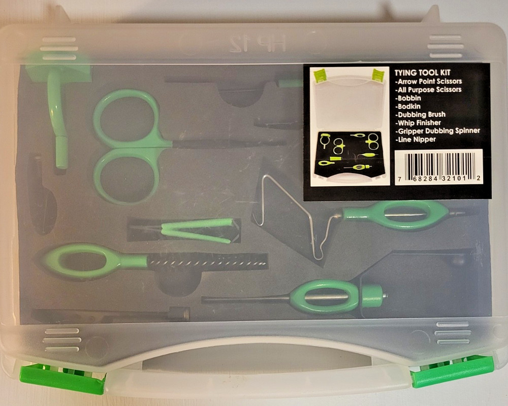 Fly Tying Tool Kit, Plus Line Nipper