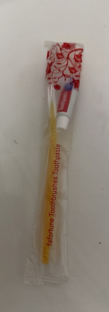 5-Pack Disposable Travel Toothbrushes with Toothpaste, Xuezoioy