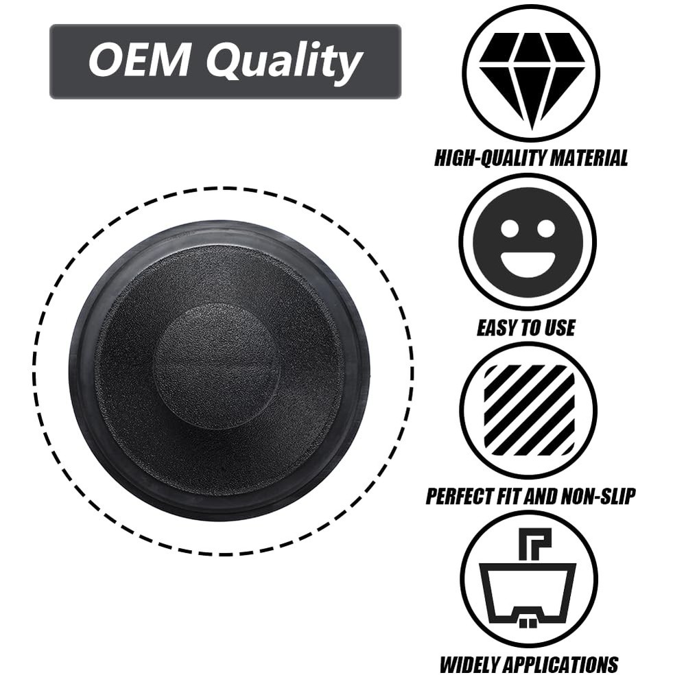 Sink Stopper Exact Replacement for InSinkErator STP-PL/STPPL Black