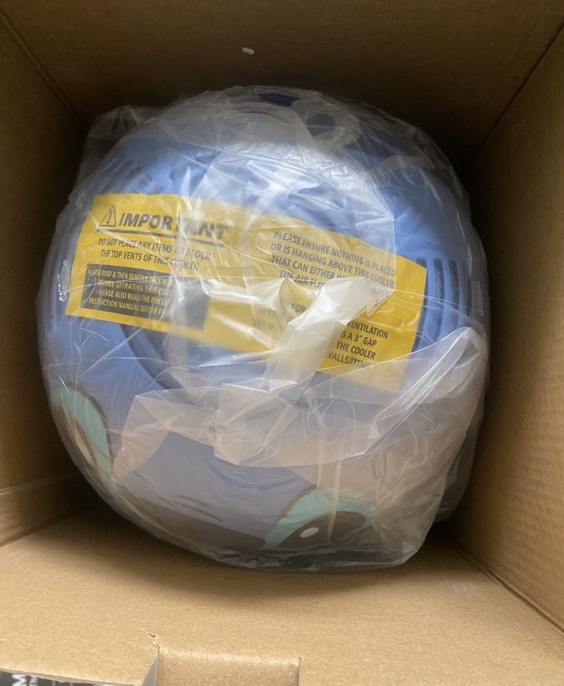 DISNEY STITCH BLUE MINI FRIDGE - NIB