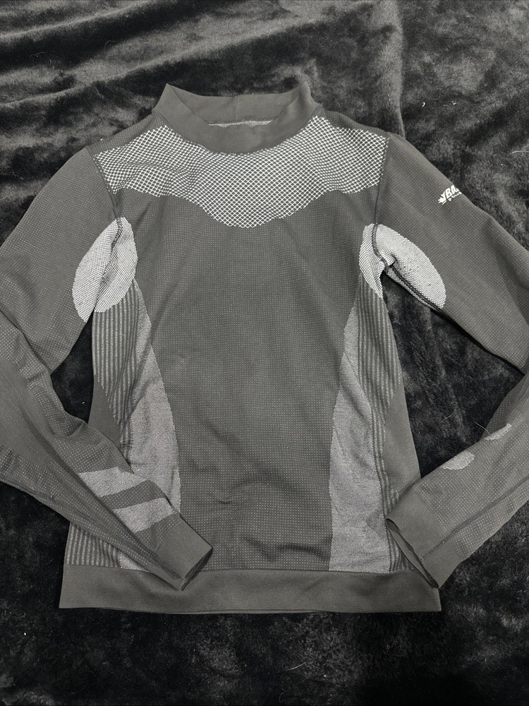 Baffin Polar Proven Black And Grey Size Large Base Layer Top