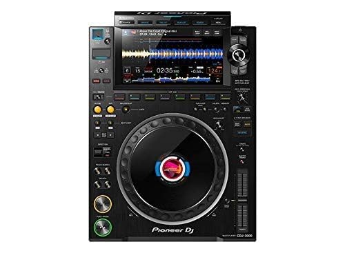 Pioneer DJ CDJ-3000 High-Resolution Pro-DJ Multiplayer (Black)