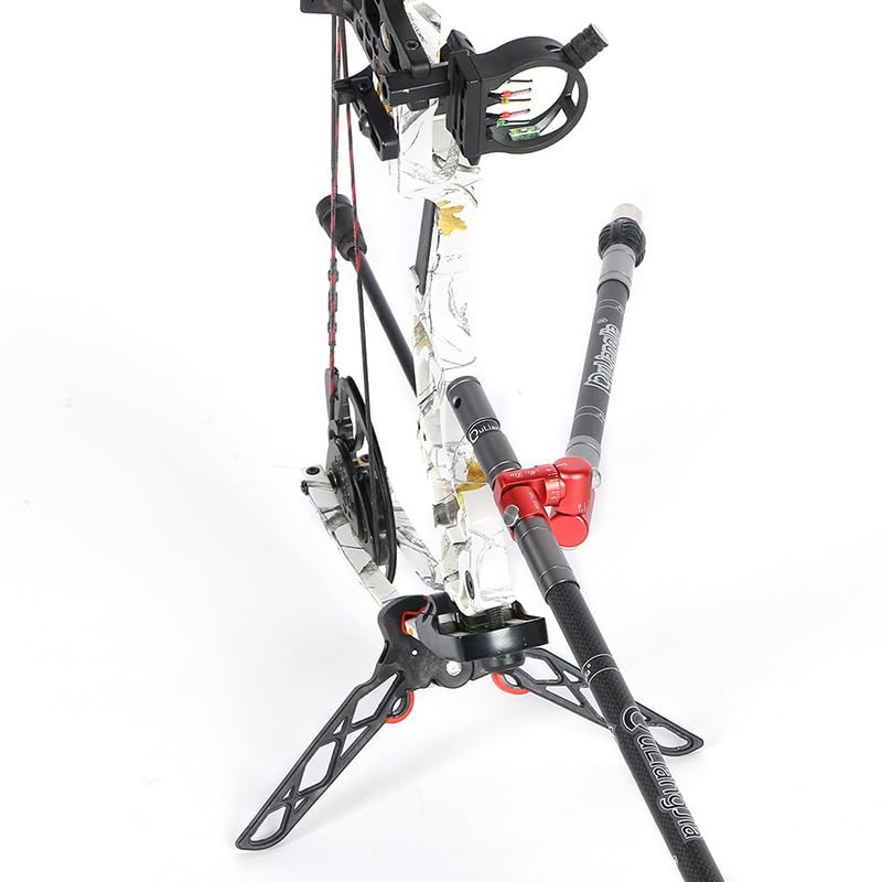 Bow Rod Stabilizer Fully Adjustable Single Side V-bar Mount Quick Disconnect ...