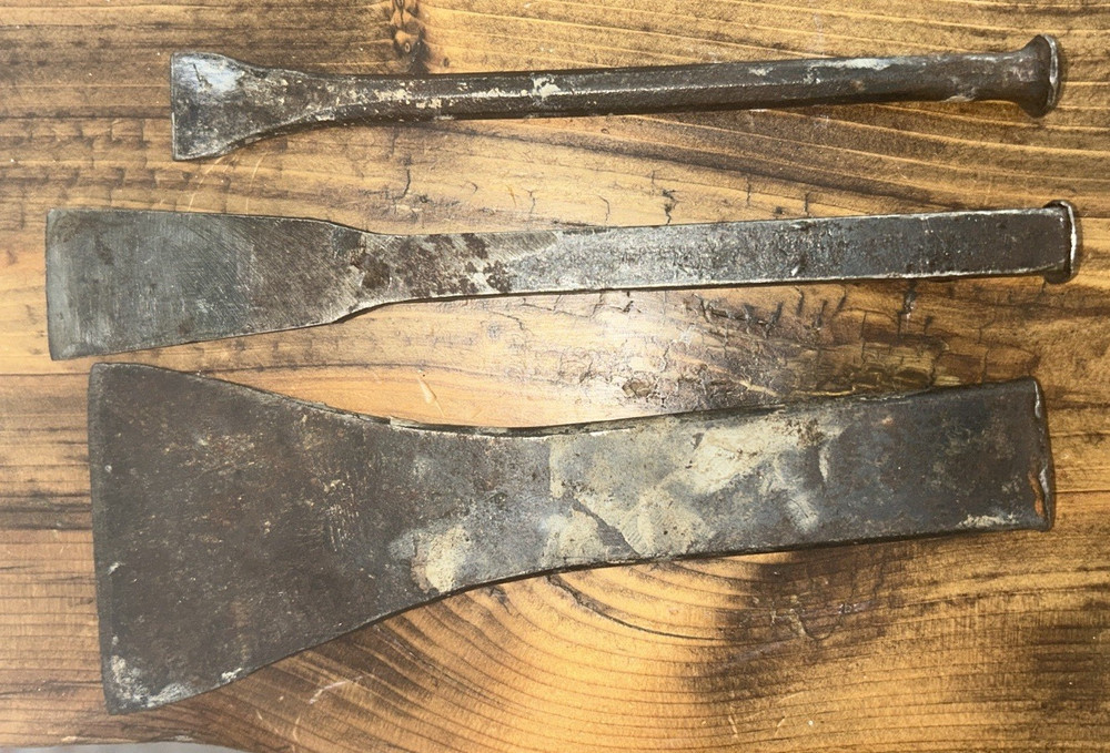 Cold Chisel mixed size lot flat & cape chisels,machinist blacksmith tools (11)