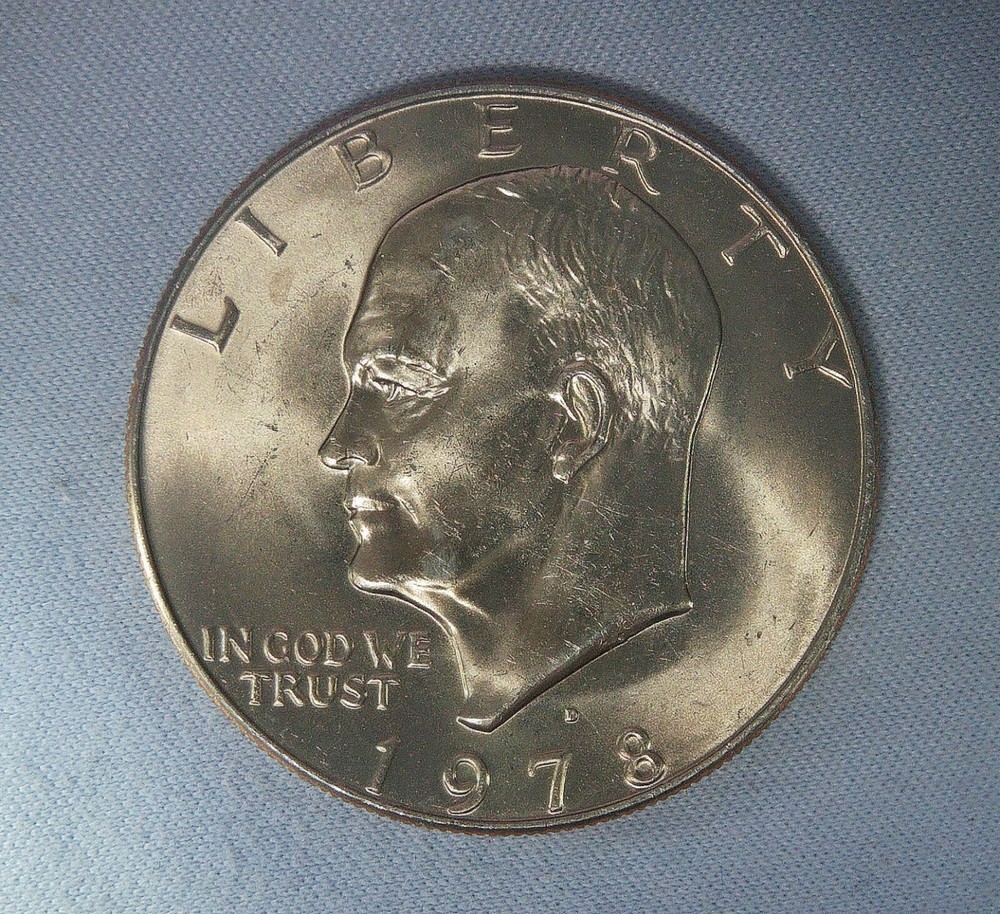1978-D Eisenhower IKE $ GEM UNC From  MINT SET  VERY LUSTROUS & ORIGINAL
