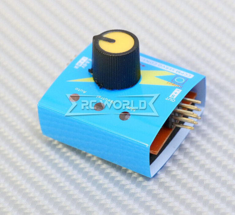 RC SERVO Tester Servo ESC Controller Up to 3 Servos