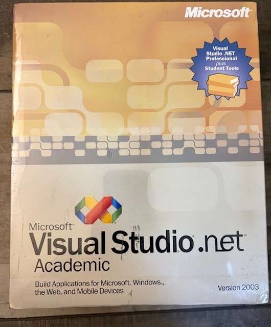 Microsoft Visual Studio.net Academic Version 2003 NiB