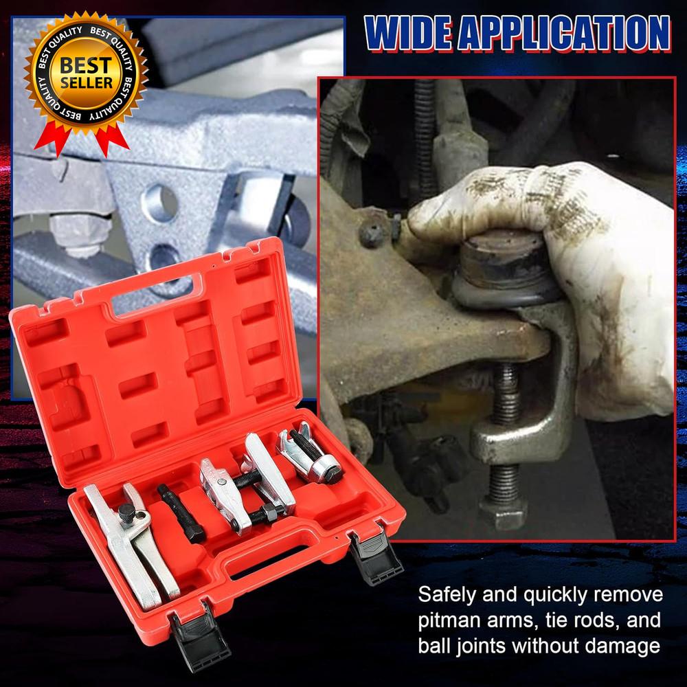 3PCS Universal Ball Joint Separator, Tie Rod End Tool Pitarm