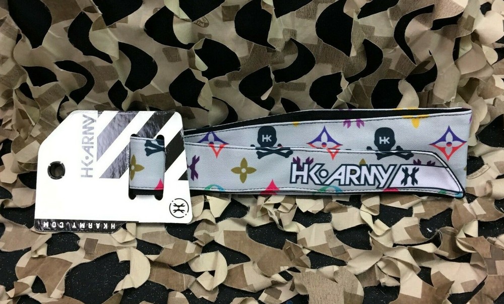 NEW HK Army Headband - Monogram Bones/Multi