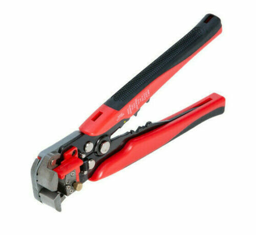 Self Adjusting Wire Stripper & Wire Cutter Crimper Cable Stripping Tool 8"