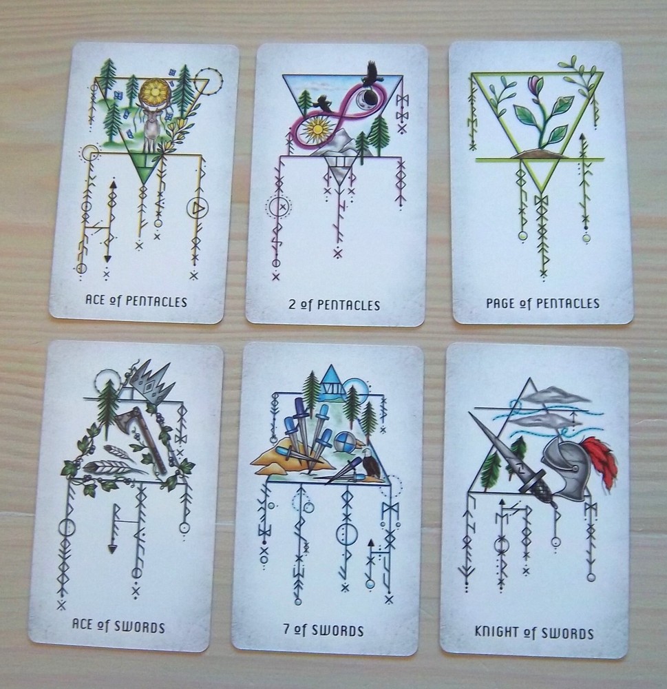Elemental North Tarot by C.A. Mallad - Tarot Deck & Guidebook - New / Sealed