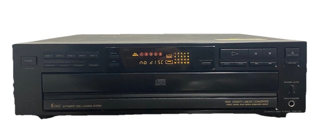 Sony 5 Disc CD Changer  CDP-C27
