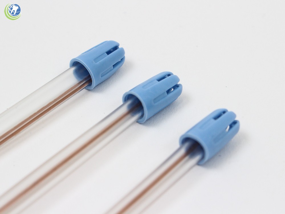 Dental Disposable Saliva Suction Ejectors Clear Blue Tip Bendable 6" 100 pc
