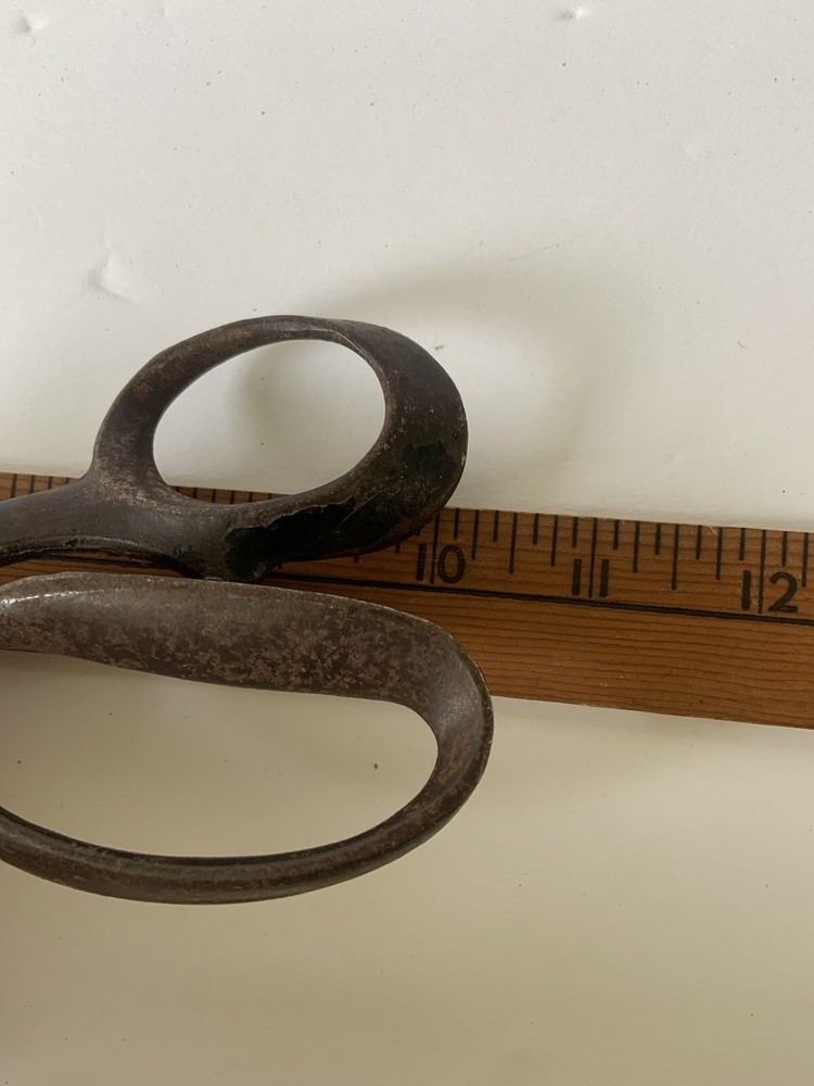 Heavy Antique Shears Scissors Sharp UNBRANDED