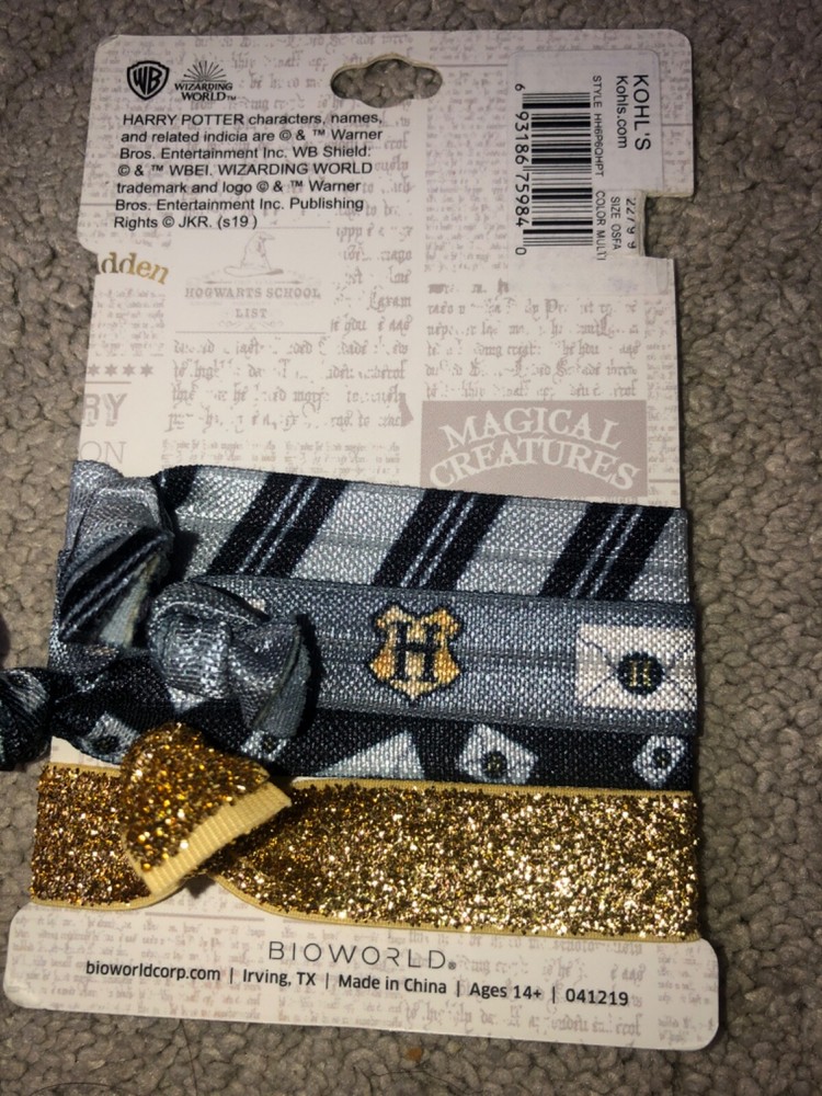 Harry Potter Ponytail Holders New