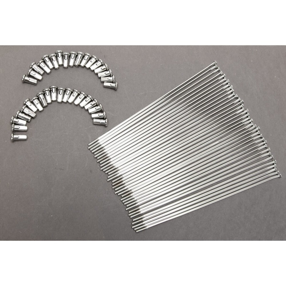 Moose Chrome Plated Spoke Set - 0211-0063