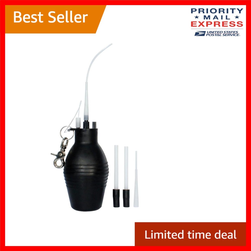 Handheld Bulb Duster with Extension Tips - Precision Pest Control Solution
