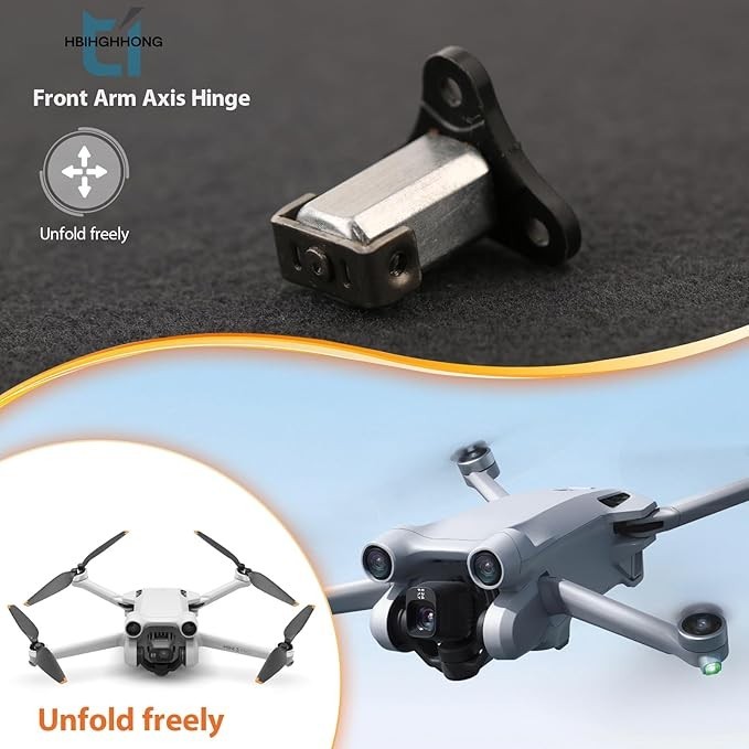 Front Arm Axis Replacement for DJI Mini 3 Pro/Mini 3 Front Arm Hinges Arm Shaft