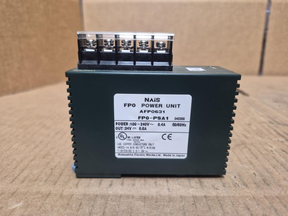 Nais Power Unit Part No. FP0-PSA1
