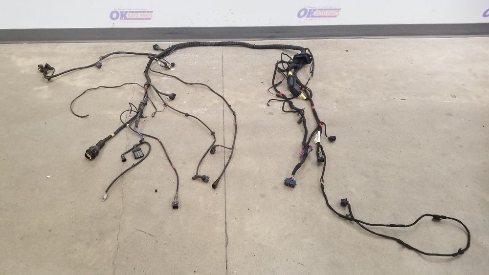 2004 LAMBORGHINI GALLARDO 5.0L ENGINE BAY INJECTION WIRE HARNESS LEFT DRIVER
