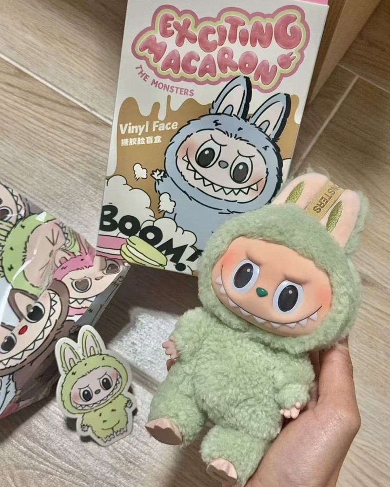 Authentic - POP MART - THE MONSTERS - Exciting Macaron - Green Grape