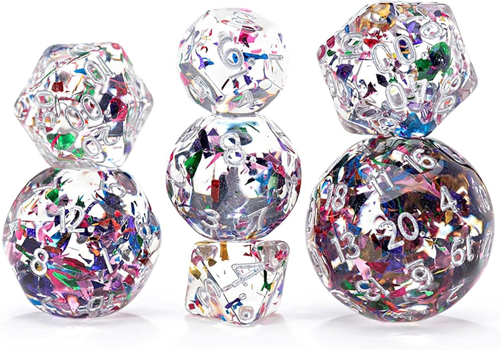 7-Set Cube: Double Dice Cathedral Glass