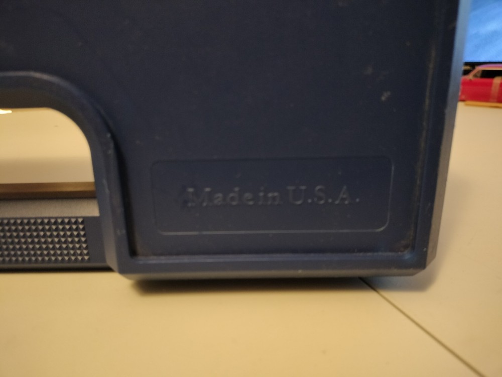 Smith&Wesson SW1911 OEM Blue Plastic Hard Case with Manual EUC