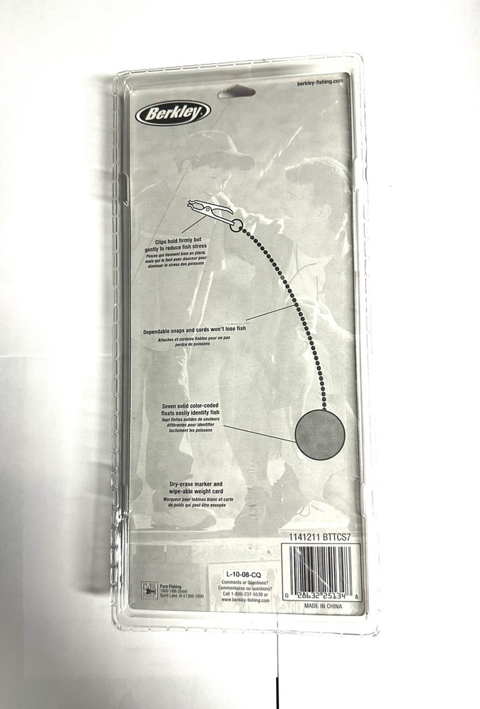 Berkeley Fishing Tool Culling Kit Float Chain Marker Color Coded Fish