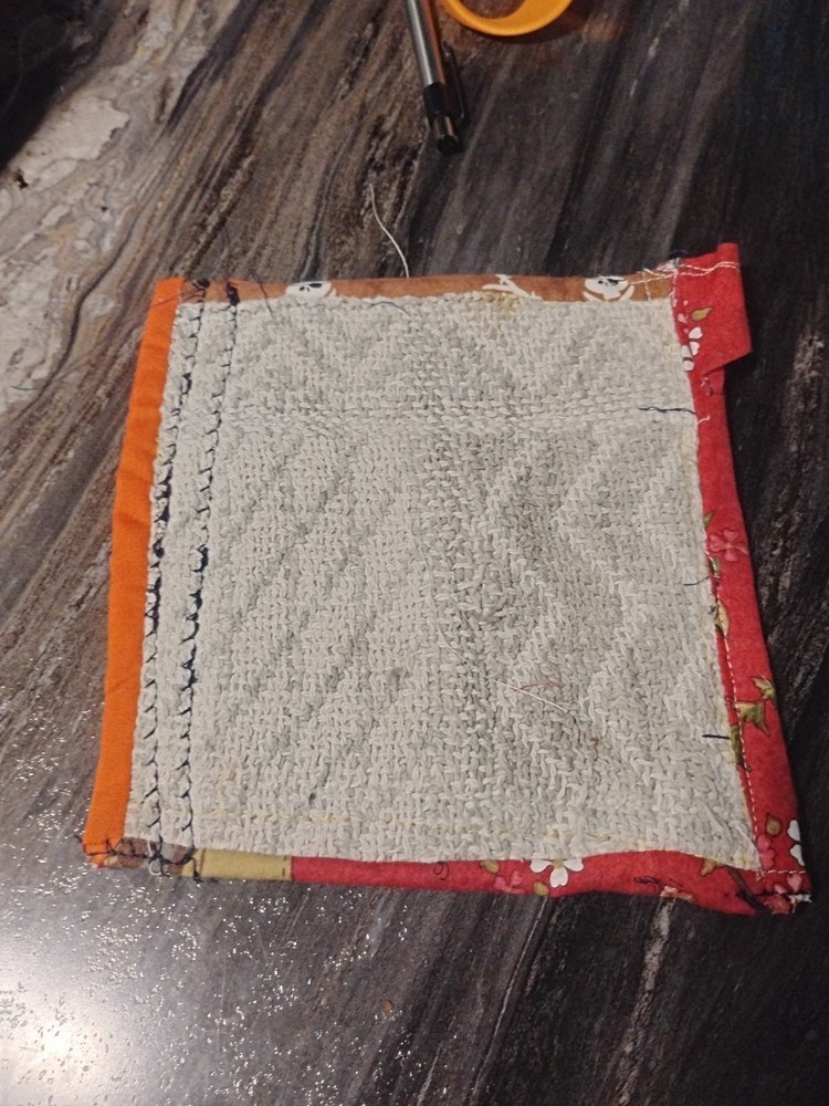 Unique Orange Potholder