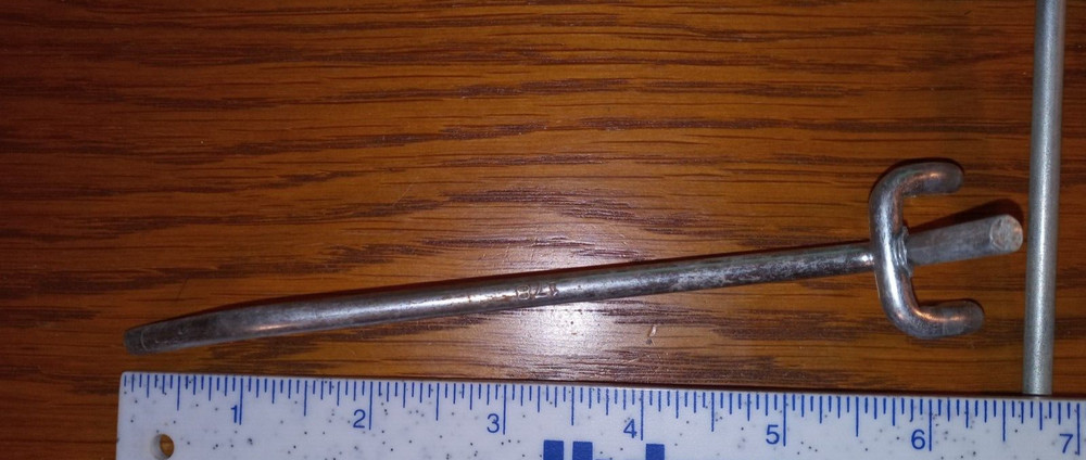 PEG HOOKS 33 PC. 6" INCH HEAVY DUTY PEG BOARD HOOKS