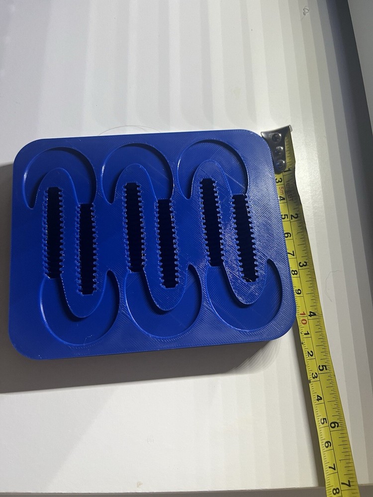 Curly Tail Grub Fishing Mold