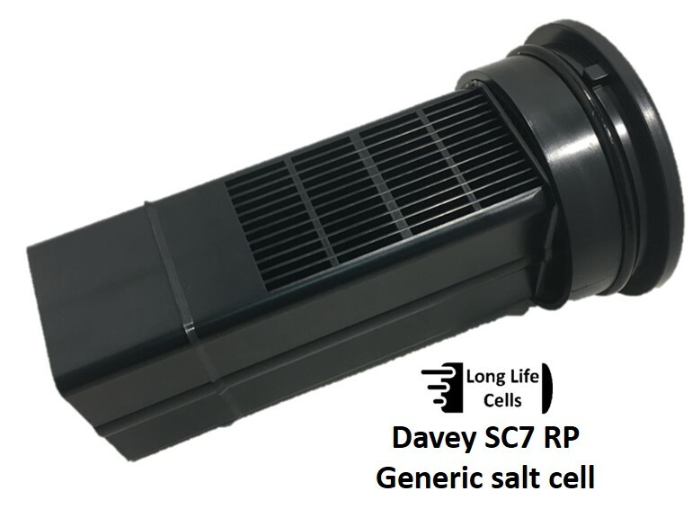 Davey SC7 RP salt cell chlorinator electrode pool water generic