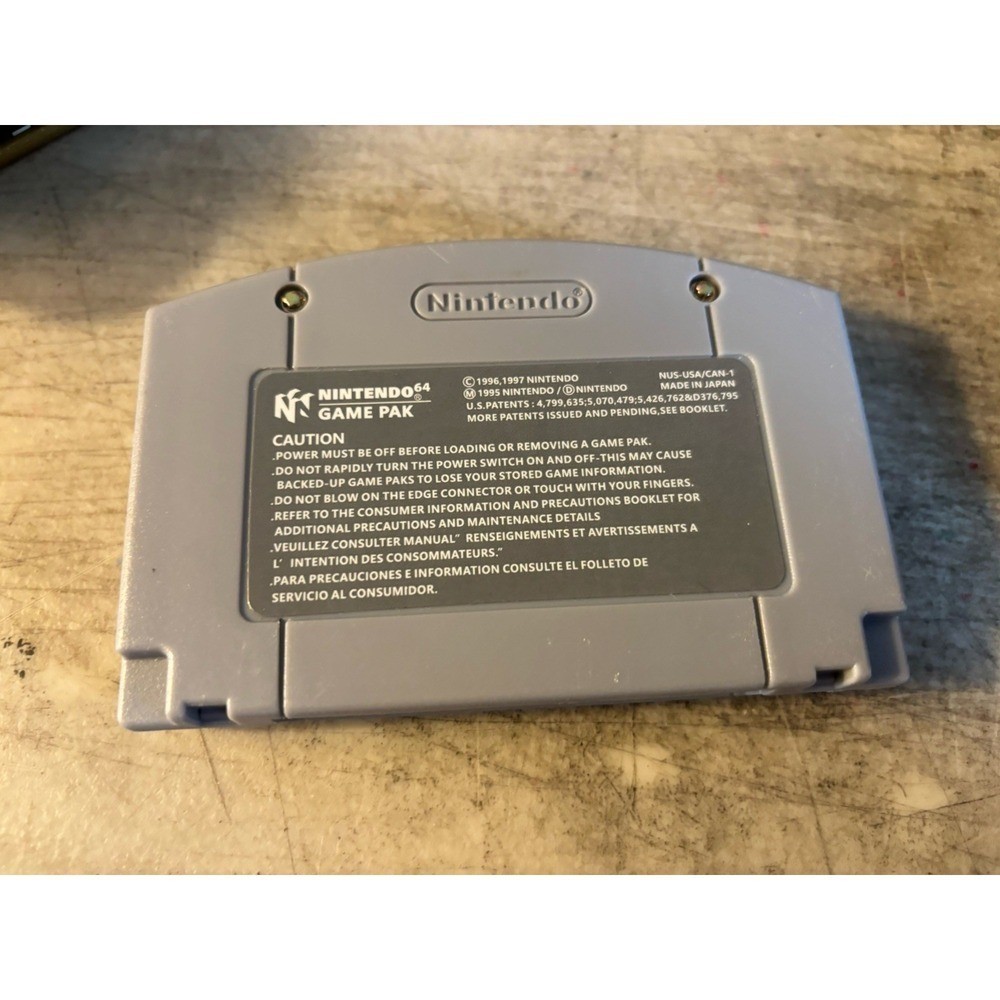 Nintendo 64 N64 Bundle + Cables +Controller + Resident Evil 2 tested Working