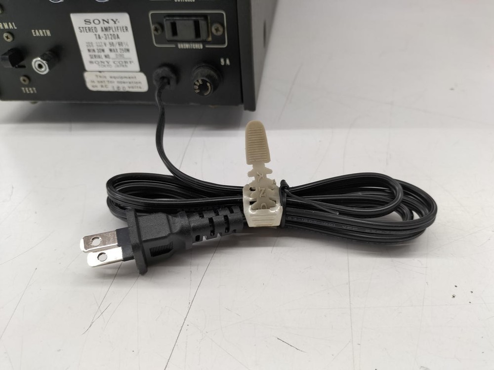 Sony 3120 Power Amplifier Tested Working JP