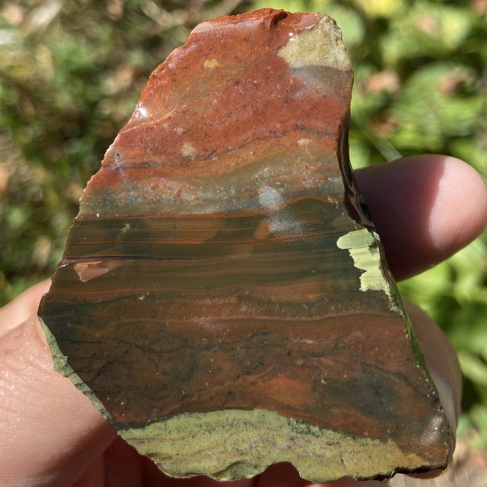 Unique Colorful Jasper Rough 3.16 Oz