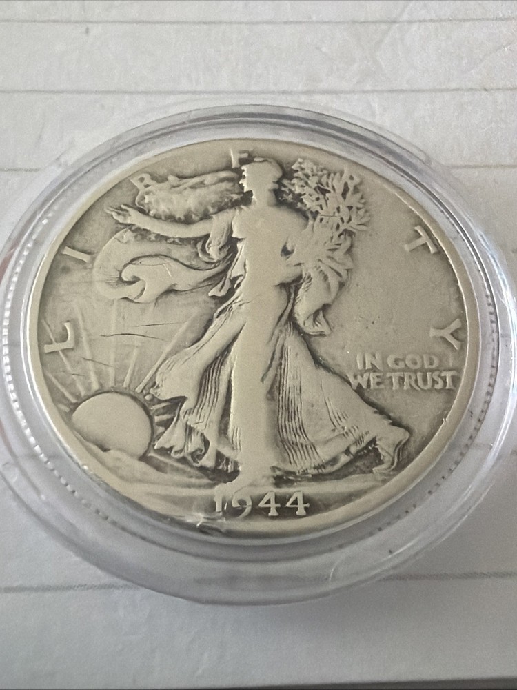 1944-d Walking Liberty Half Dollar, 90% Silver