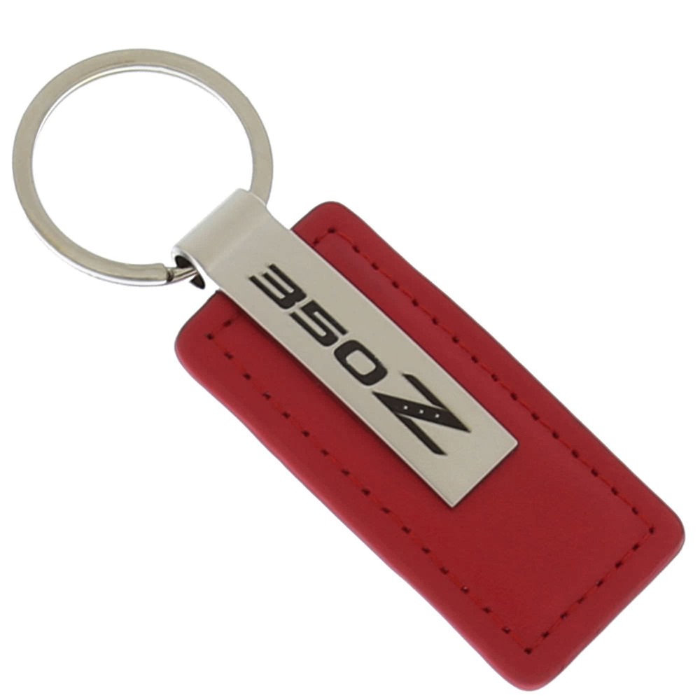Nissan 350Z Leather Keychain (Red)