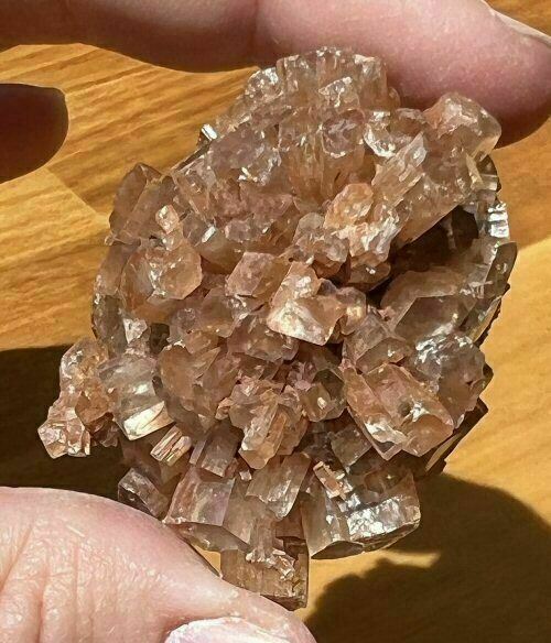 ~Sparkly!~ Moroccan ARAGONITE "Sputnik" Cluster - Combat Stress