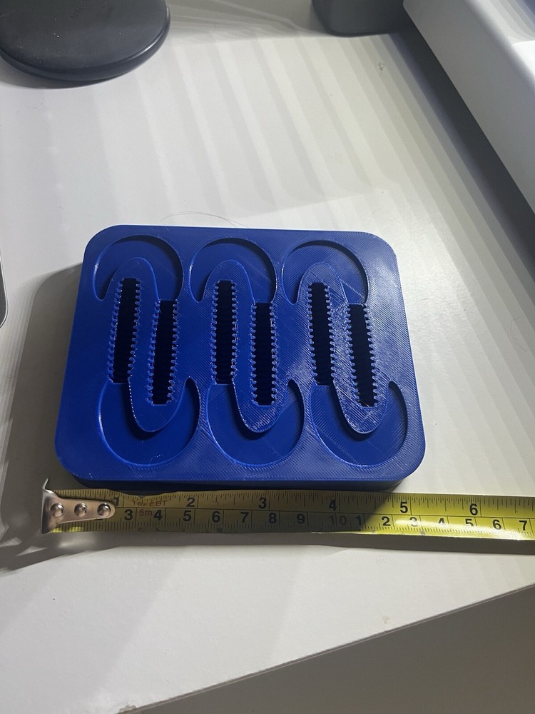 Curly Tail Grub Fishing Mold