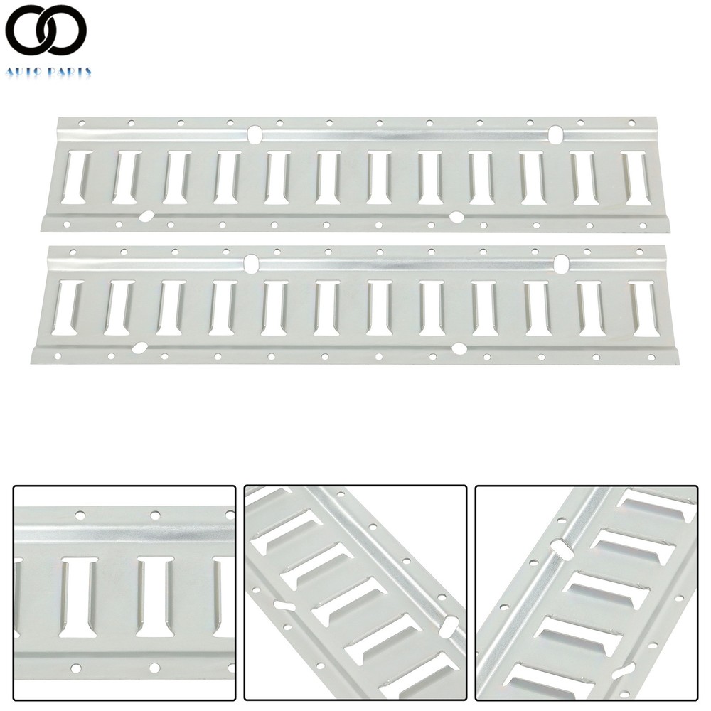 For Trailers Secure Load 6 Pack 2' E Track Tie Down Rail Kit Galvanized Steel