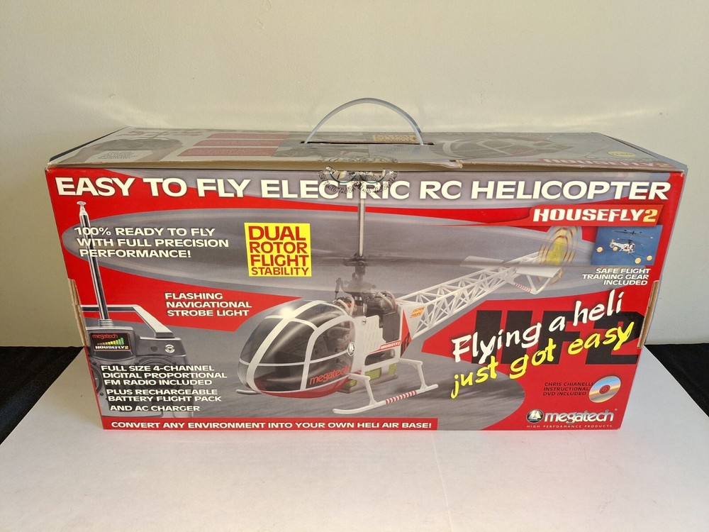 Housefly 2 Remote Control Helicopter ( Remote & Box ONLY) Plus Manual