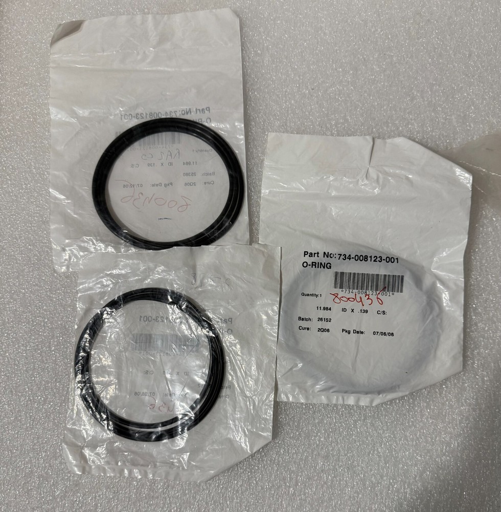 3ea LAM 734-008123-001 O- Ring