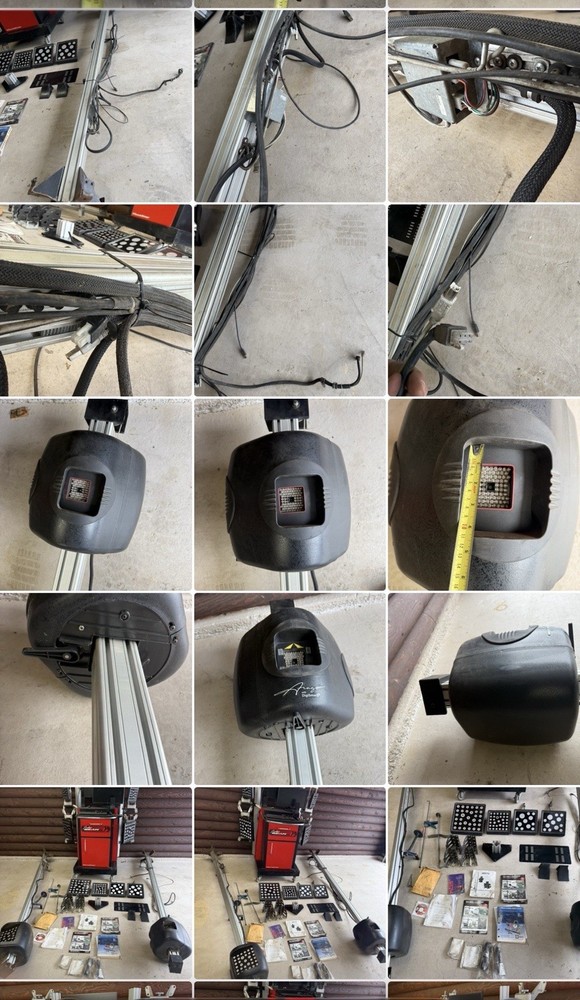 Snap on/ John Bean EEWA550A Wheel Aligner System With Accessories ￼