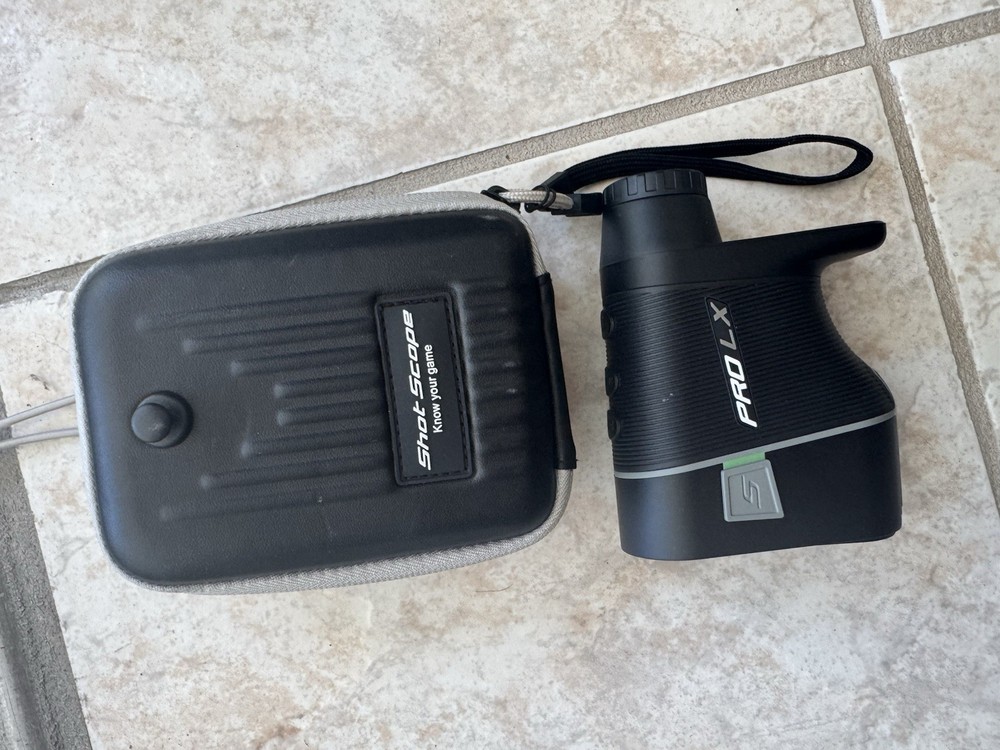 Shot Scope Pro LX Grey Golf Laser Rangefinder