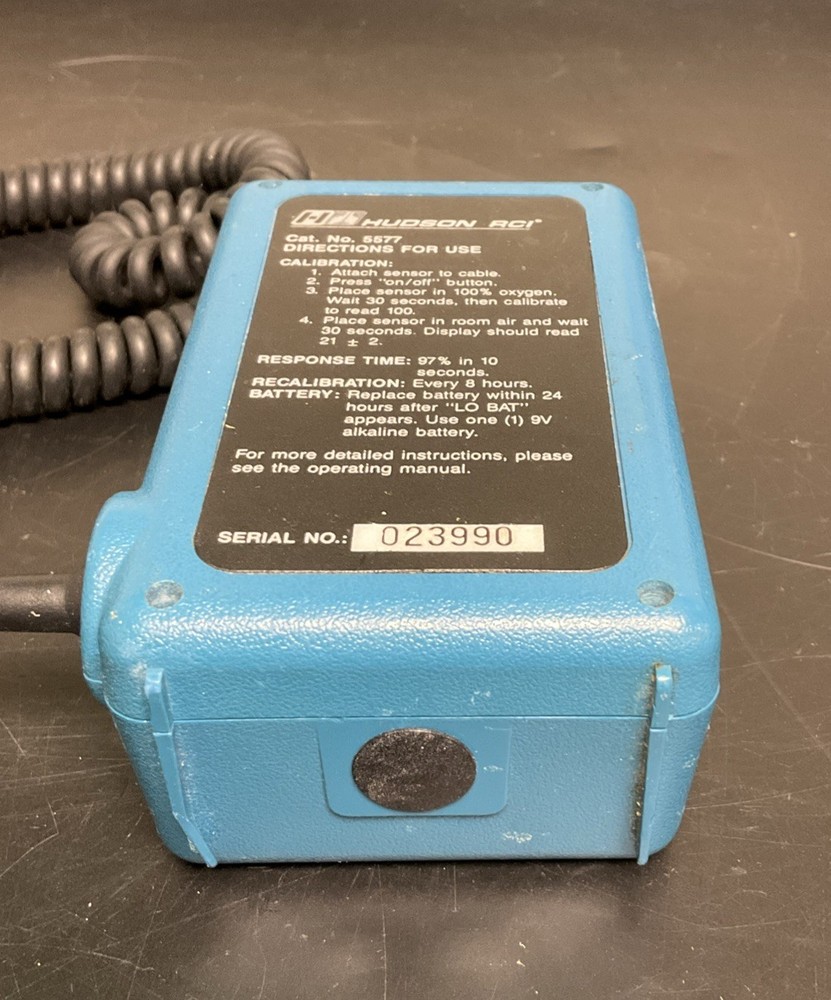 Ventronics Hudson RCI Cat No 5577 Oxygen Analyzer