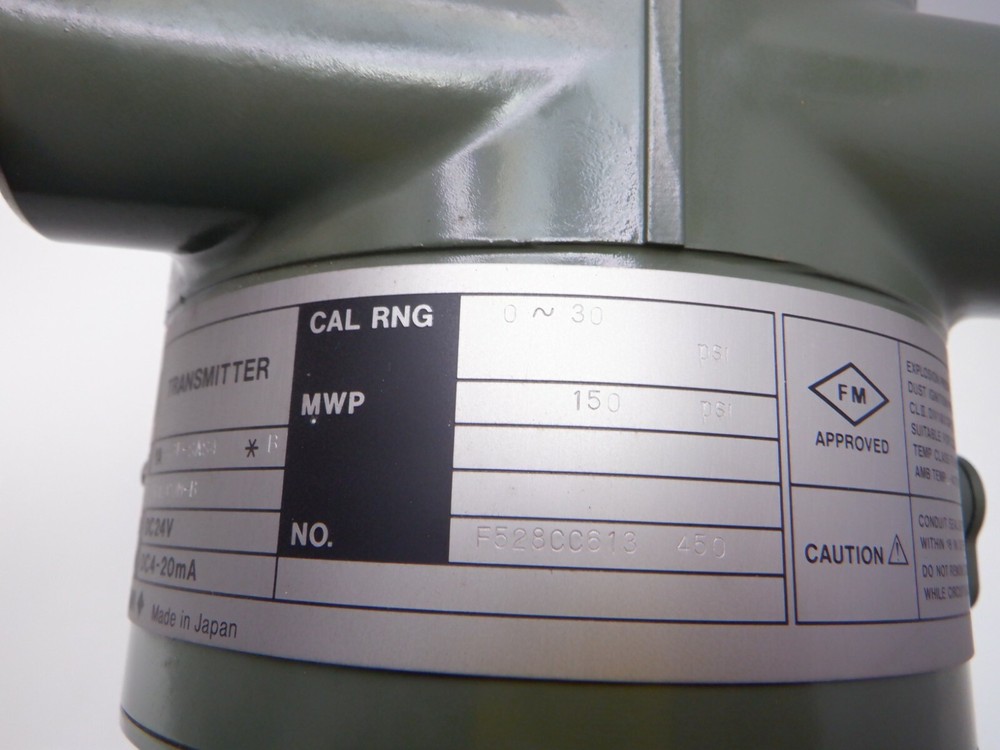 Yokogawa YA 43F-SAS4 Transmitter