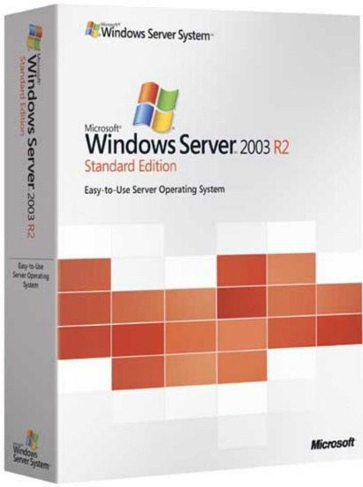 Windows Server 2003 R2 Standard Edition 32 Bit Full Version w/ 2 Keys & License